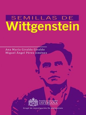 cover image of Semillas de Wittgensteing